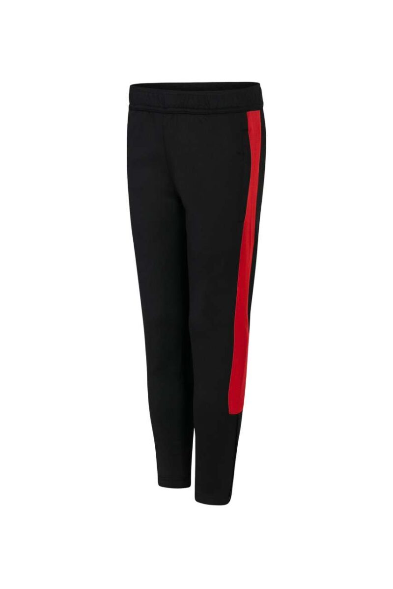 fhlv883-black_red-a1 Finden + Hales Παντελόνια KNITTED TRACKSUIT για KIDS - Μαύρο/Κόκκινο