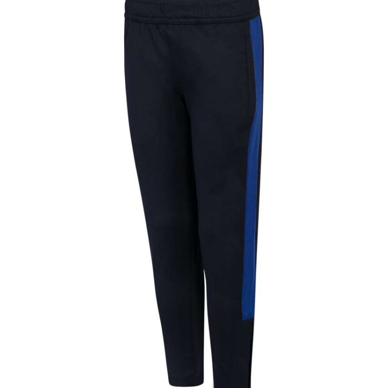 fhlv883-navyroyal-a1 Finden + Hales Παντελόνια KNITTED TRACKSUIT για KIDS - Μπλε μαρίν