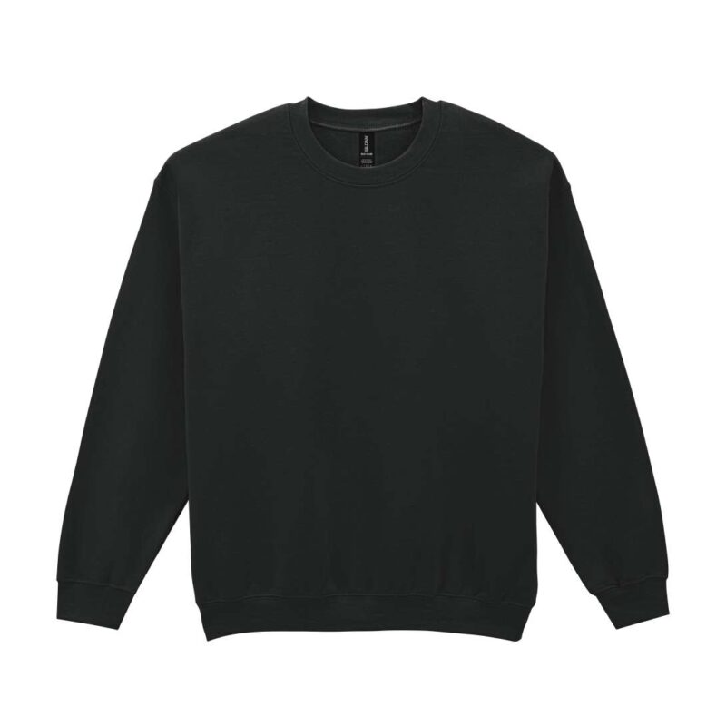 gi18000-black-a2 Gildan HEAVY BLEND™ SWEATSHIRT CREWNECK ADULT - Μαύρο