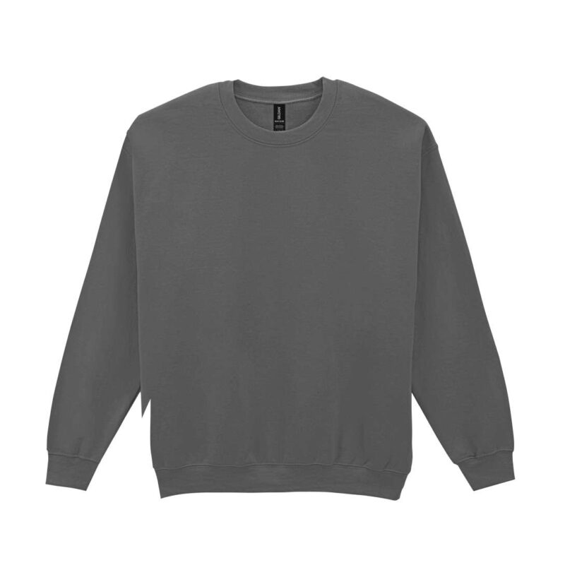 Gildan HEAVY BLEND™ SWEATSHIRT CREWNECK ADULT - Fan Charcoal Heather