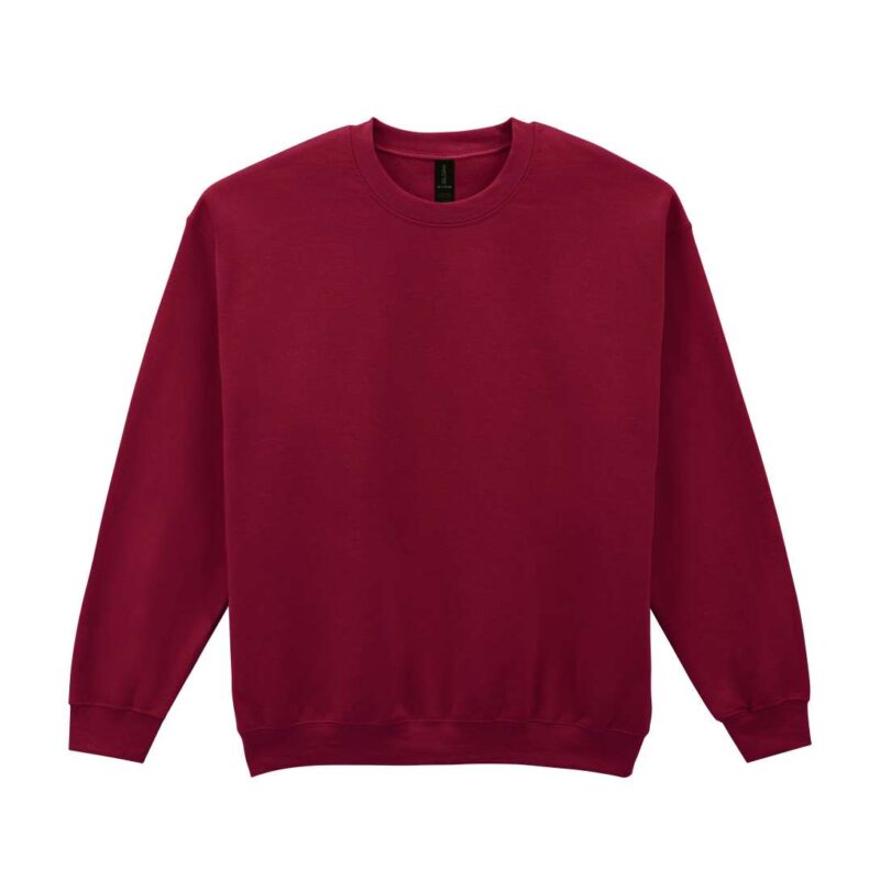 Gildan HEAVY BLEND™ SWEATSHIRT CREWNECK ADULT - Κόκκινο Κεράσι