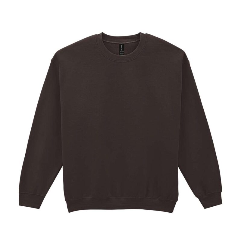Gildan HEAVY BLEND™ SWEATSHIRT CREWNECK ADULT - Σκούρο Σοκολατί