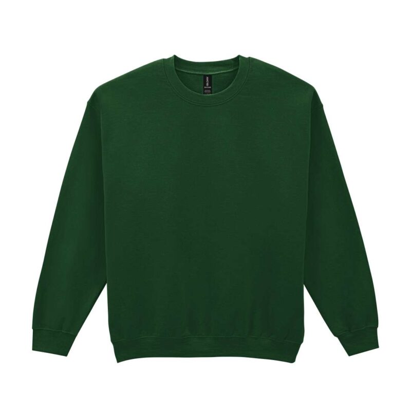 Gildan HEAVY BLEND™ SWEATSHIRT CREWNECK ADULT - Πράσινο του δάσους