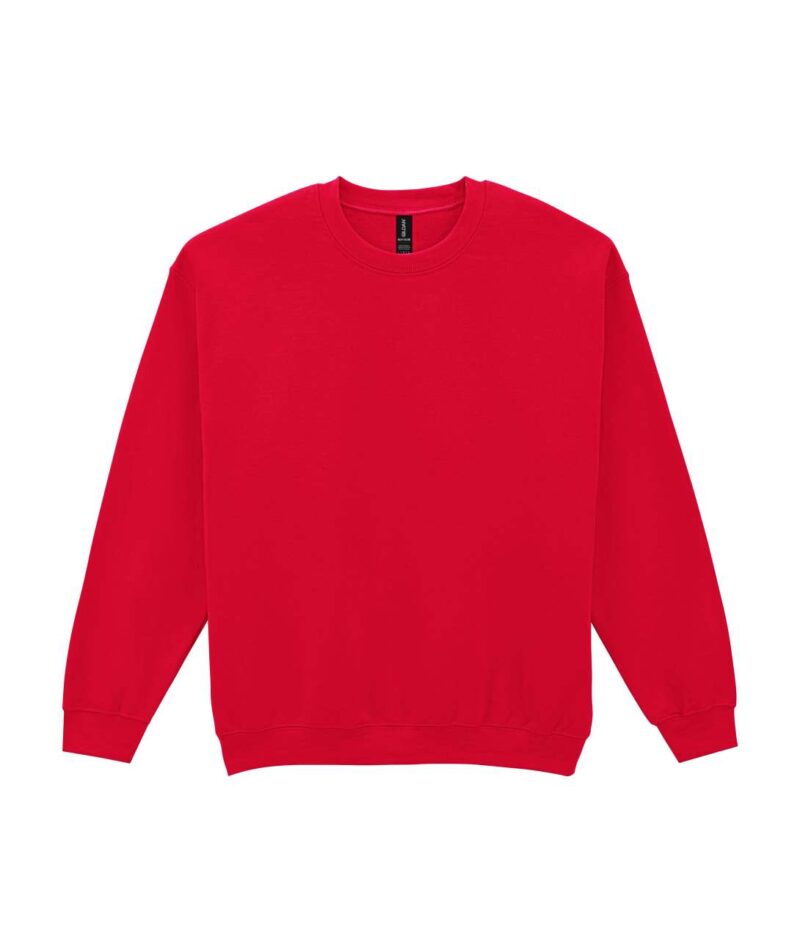 Gildan HEAVY BLEND™ SWEATSHIRT CREWNECK ADULT - Κόκκινο