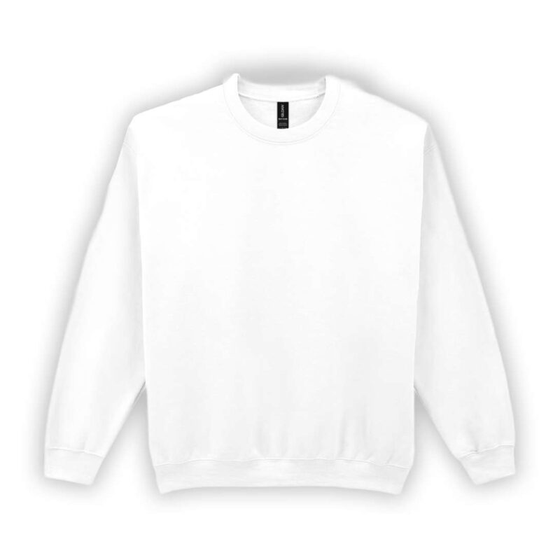 Gildan HEAVY BLEND™ SWEATSHIRT CREWNECK ADULT - Λευκό
