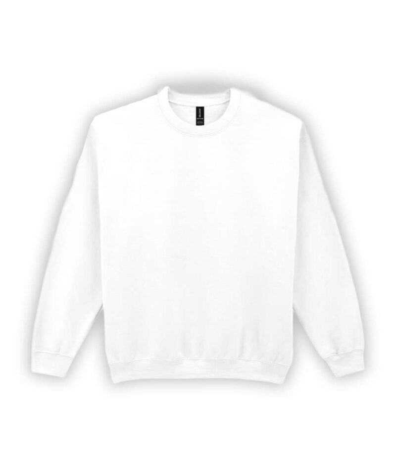 Gildan HEAVY BLEND™ SWEATSHIRT CREWNECK ADULT - Λευκό