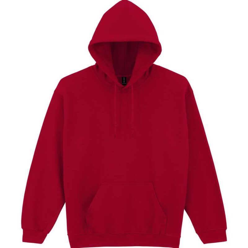 Gildan HEAVY BLEND™ SWEATSHIRT HOODED ADULT - Αντικέ κερασί κόκκινο