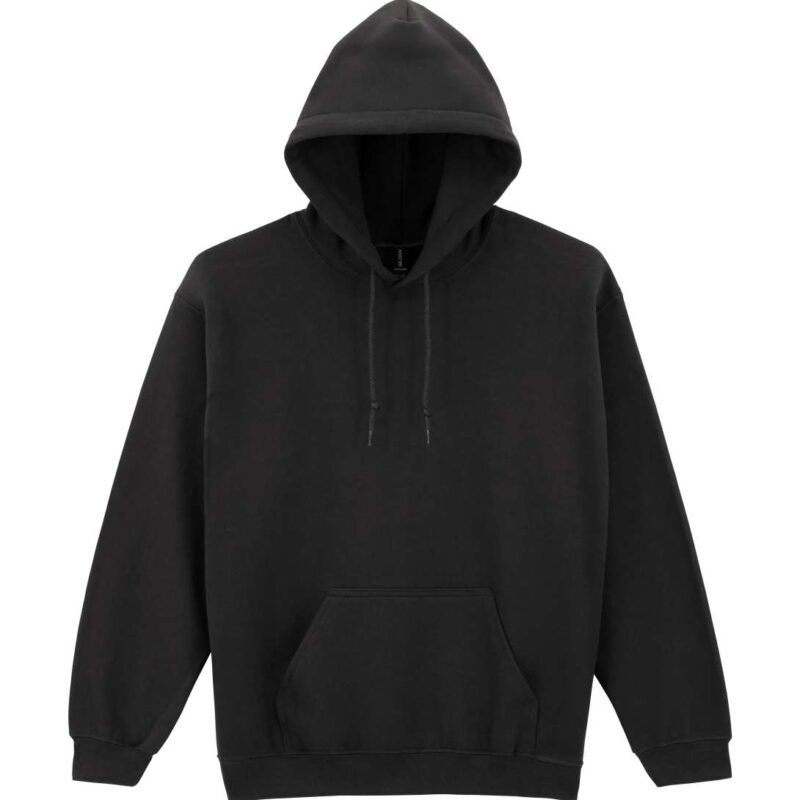 Gildan HEAVY BLEND™ SWEATSHIRT HOODED ADULT - Μαύρο