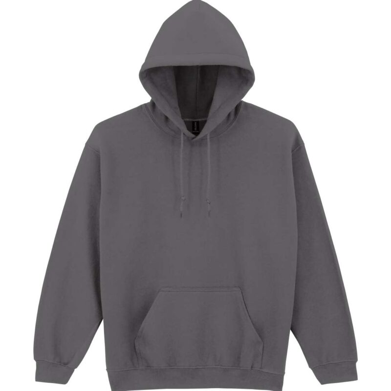 Gildan HEAVY BLEND™ SWEATSHIRT HOODED ADULT - Fan Charcoal Heather