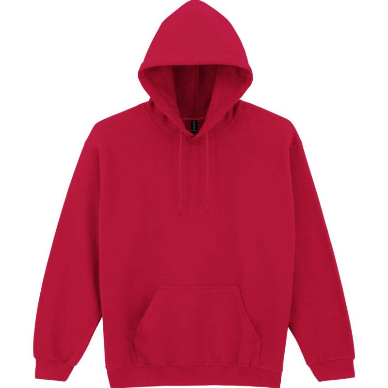 Gildan HEAVY BLEND™ SWEATSHIRT HOODED ADULT - Κόκκινο Κεράσι