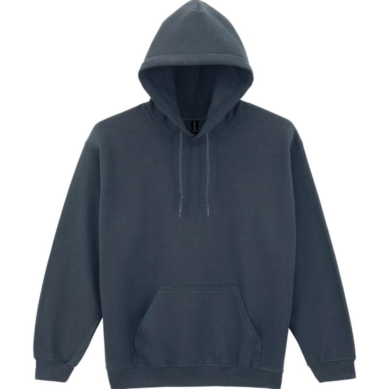 gi18500-dark_heather-a2 Gildan HEAVY BLEND™ SWEATSHIRT HOODED ADULT - Σκούρο Μελανζέ