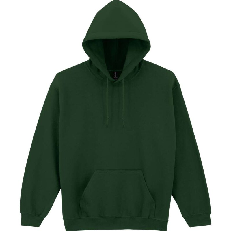 Gildan HEAVY BLEND™ SWEATSHIRT HOODED ADULT - Πράσινο του δάσους