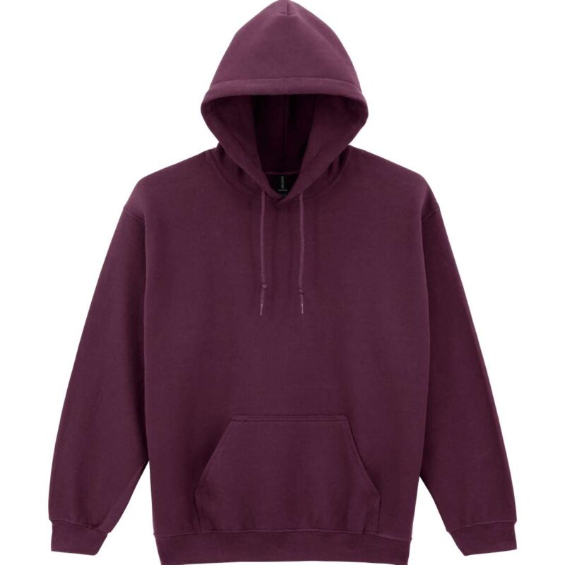 Gildan HEAVY BLEND™ SWEATSHIRT HOODED ADULT - Βυσσινί