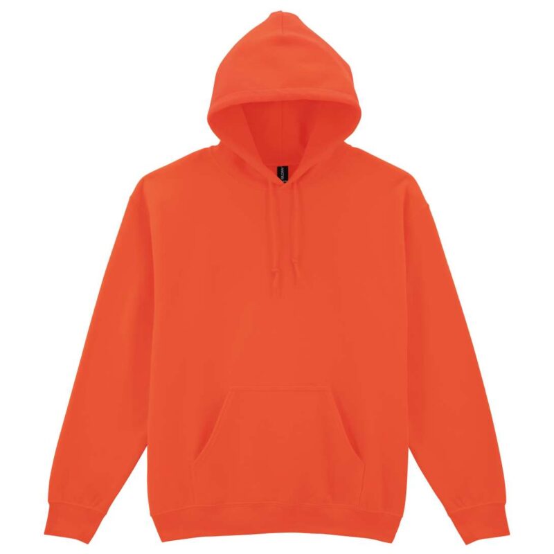gi18500-orange-a1 Gildan HEAVY BLEND™ SWEATSHIRT HOODED ADULT - πορτοκαλί