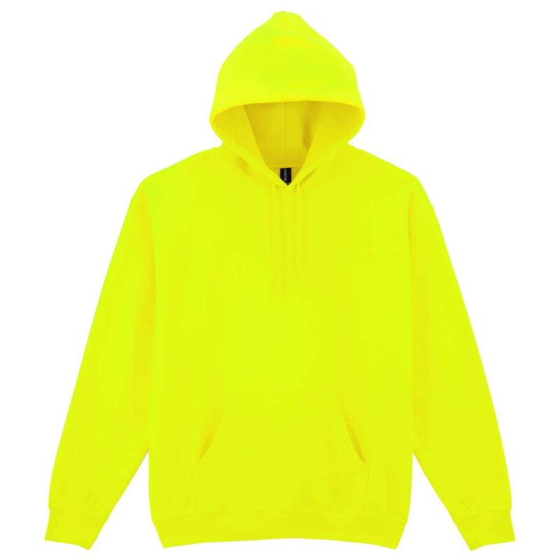Gildan HEAVY BLEND™ SWEATSHIRT HOODED ADULT - Πράσινο Ασφαλείας