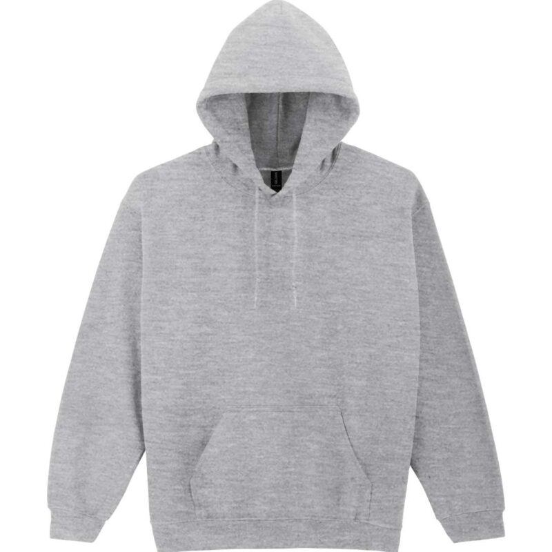 Gildan HEAVY BLEND™ SWEATSHIRT HOODED ADULT - Αθλητικό Γκρι