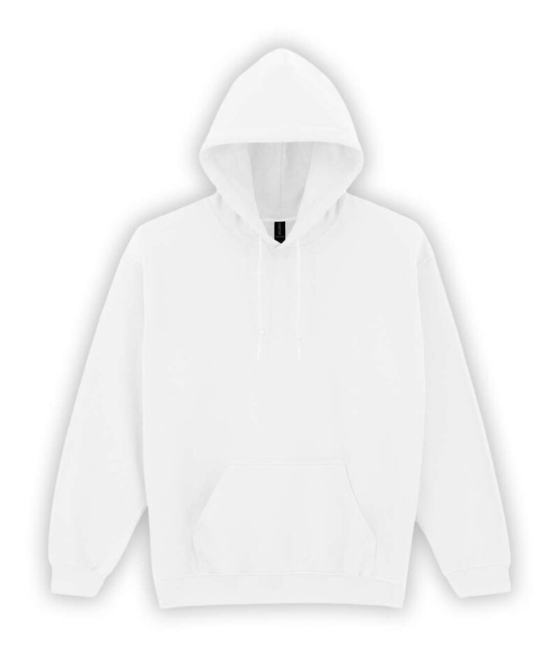 Gildan HEAVY BLEND™ SWEATSHIRT HOODED ADULT - Λευκό
