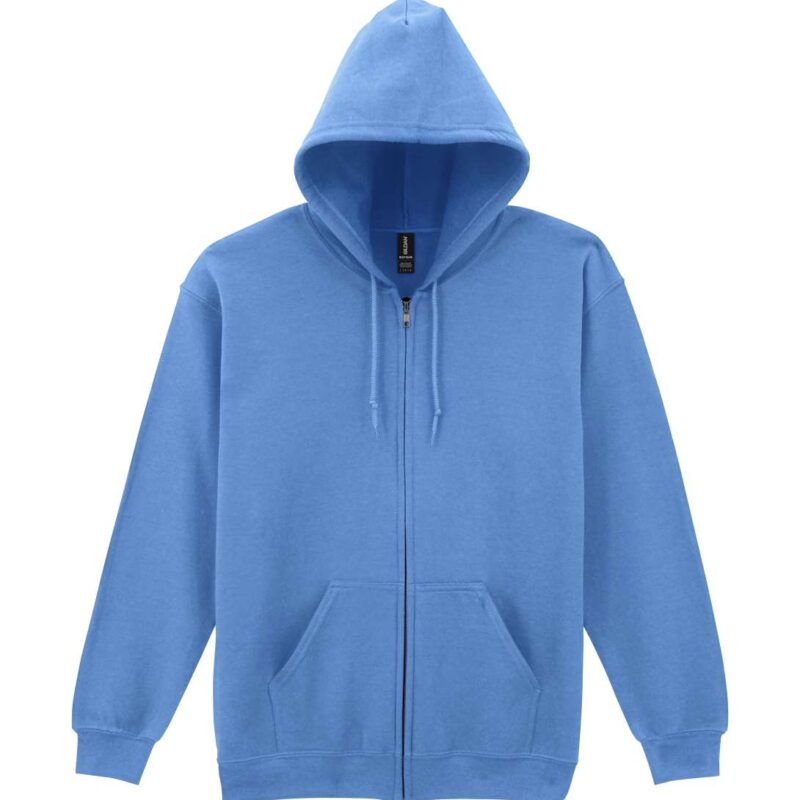 gi18600-carolina_blue-a2 Gildan HEAVY BLEND™ SWEATSHIRT HOODED ADULT FULL ZIP - Μπλε Καρολίνα