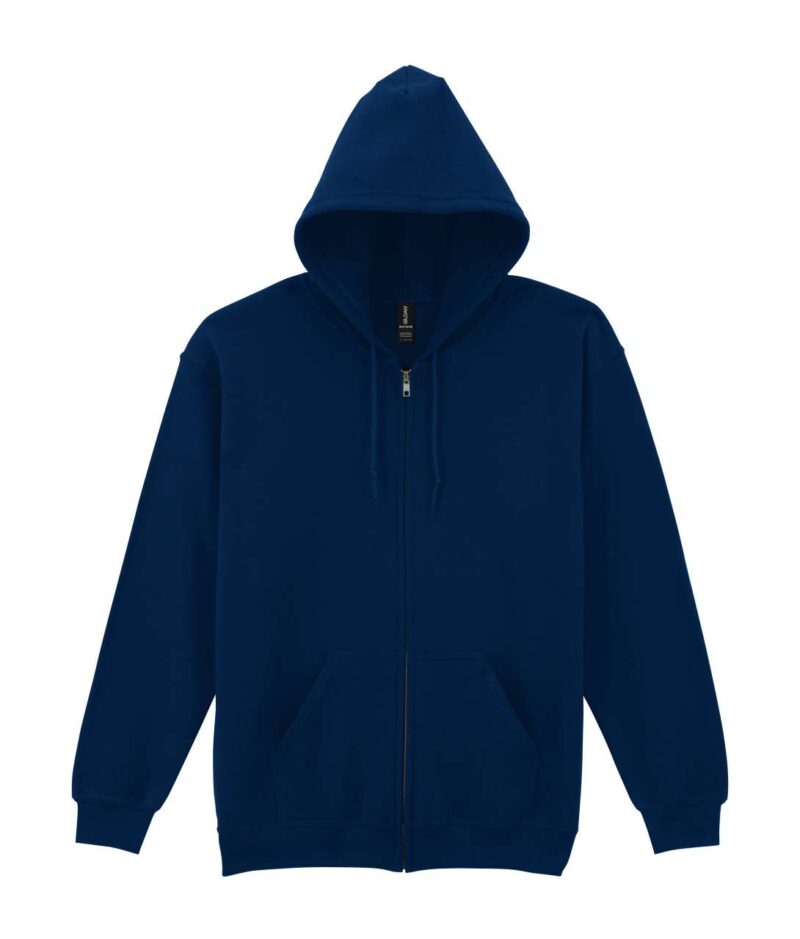 gi18600-navy-a1 Gildan HEAVY BLEND™ SWEATSHIRT HOODED ADULT FULL ZIP - Μπλε μαρίν