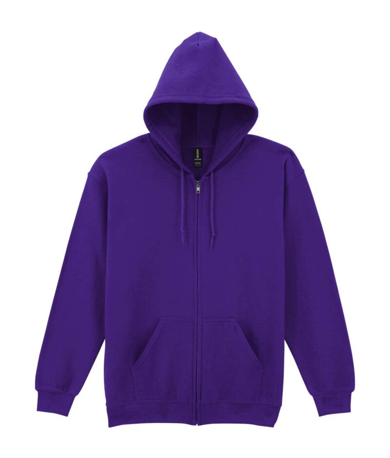 gi18600-purple-a1 Gildan HEAVY BLEND™ SWEATSHIRT HOODED ADULT FULL ZIP - Μωβ