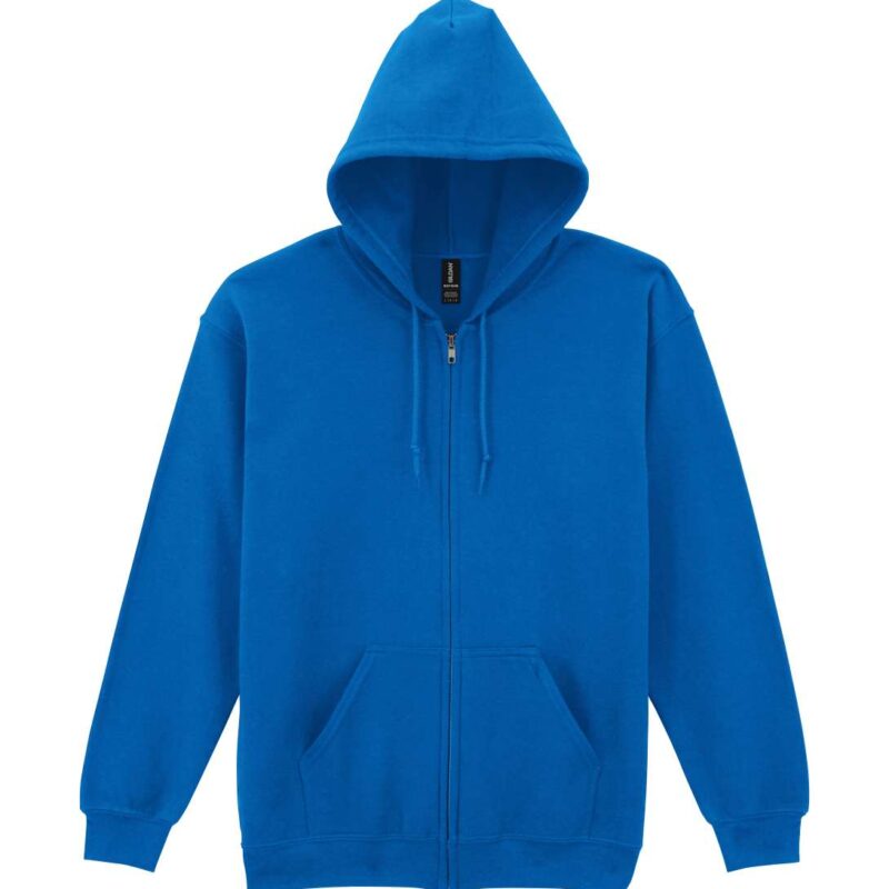 gi18600-royal-a1 Gildan HEAVY BLEND™ SWEATSHIRT HOODED ADULT FULL ZIP - βασιλικό μπλε