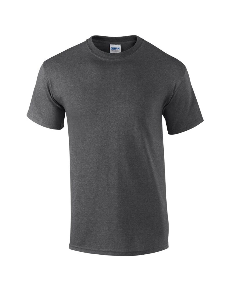 gi2000-dark_heather-c1 Gildan ULTRA COTTON™ ADULT T-SHIRT - 50% Βαμβάκι/50% Πολυεστέρας