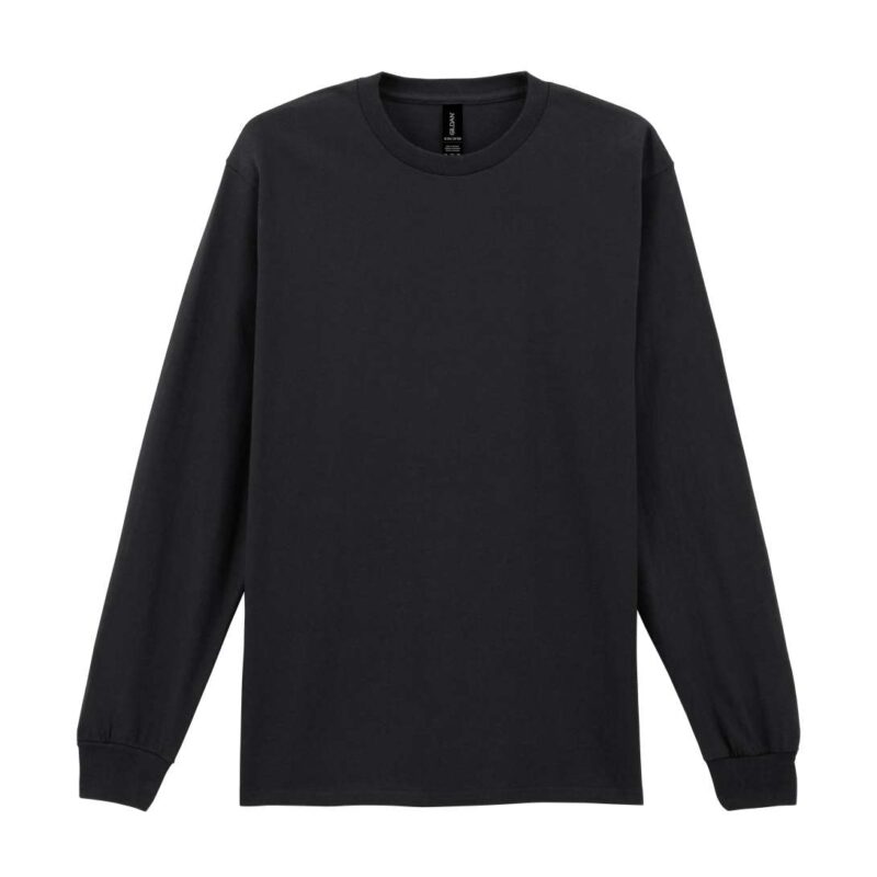 gi2400-black-a2 Gildan ULTRA COTTON™ ADULT LONG SLEEVE T-SHIRT - Μαύρο