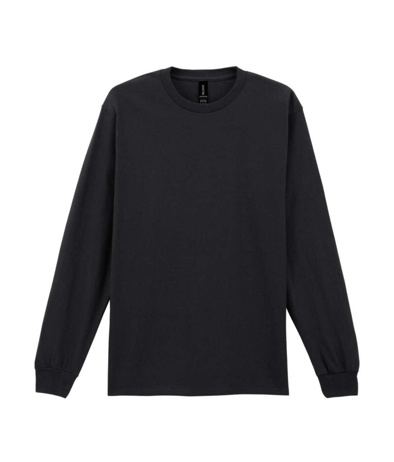 Gildan ULTRA COTTON™ ADULT LONG SLEEVE T-SHIRT - Μαύρο