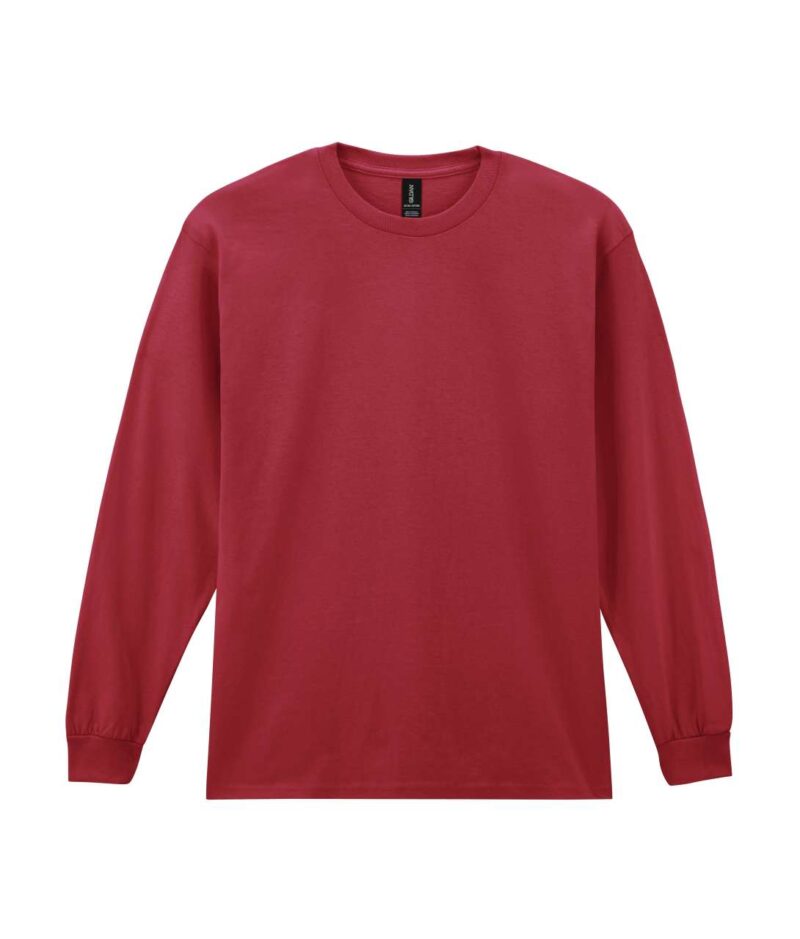 Gildan ULTRA COTTON™ ADULT LONG SLEEVE T-SHIRT - Καρδινάλιο κόκκινο