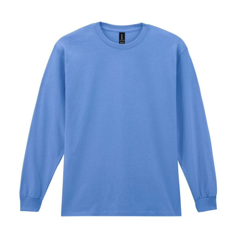 gi2400-carolina_blue-a2 Gildan ULTRA COTTON™ ADULT LONG SLEEVE T-SHIRT - Μπλε Καρολίνα