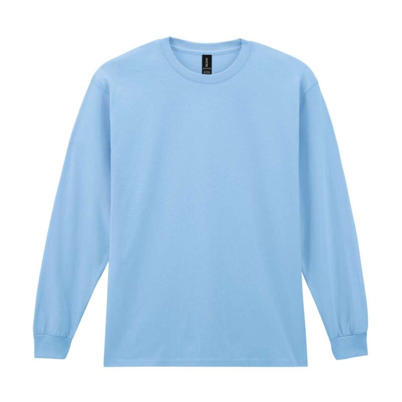 gi2400-light_blue-a2 Gildan ULTRA COTTON™ ADULT LONG SLEEVE T-SHIRT - Ανοιχτό μπλε