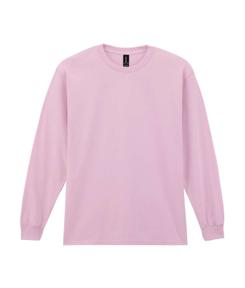 Gildan ULTRA COTTON™ ADULT LONG SLEEVE T-SHIRT - ανοιχτό ροζ