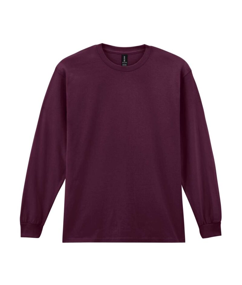Gildan ULTRA COTTON™ ADULT LONG SLEEVE T-SHIRT - Βυσσινί