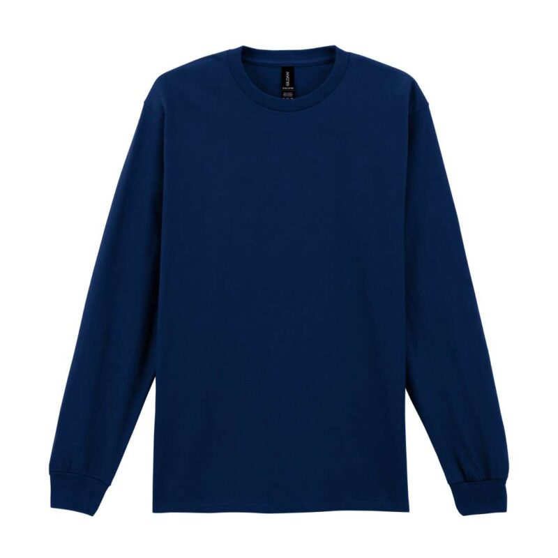 gi2400-navy-a2 Gildan ULTRA COTTON™ ADULT LONG SLEEVE T-SHIRT - Μπλε μαρίν