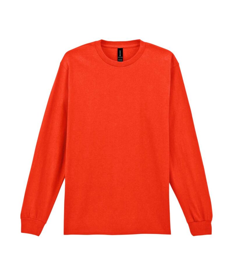 Gildan ULTRA COTTON™ ADULT LONG SLEEVE T-SHIRT - πορτοκαλί