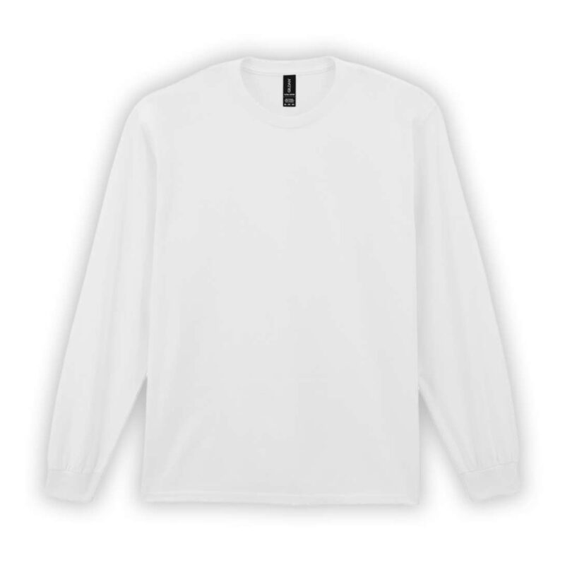 gi2400-white-a1 Gildan ULTRA COTTON™ ADULT LONG SLEEVE T-SHIRT - Λευκό