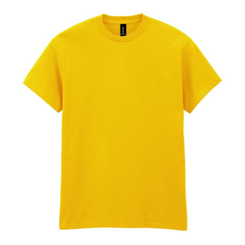 gi5000-daisy-a2 Gildan HEAVY COTTON™ ADULT T-SHIRT - κίτρινο μαργαρίτας