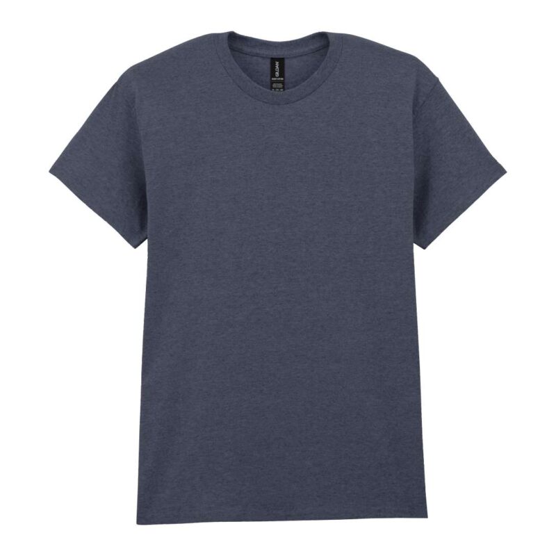 gi5000-dark_heather-a2 Gildan HEAVY COTTON™ ADULT T-SHIRT - 50% Βαμβάκι/50% Πολυεστέρας