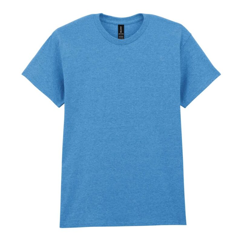 gi5000-heather_sapphire-a2 Gildan HEAVY COTTON™ ADULT T-SHIRT - 50% Βαμβάκι/50% Πολυεστέρας