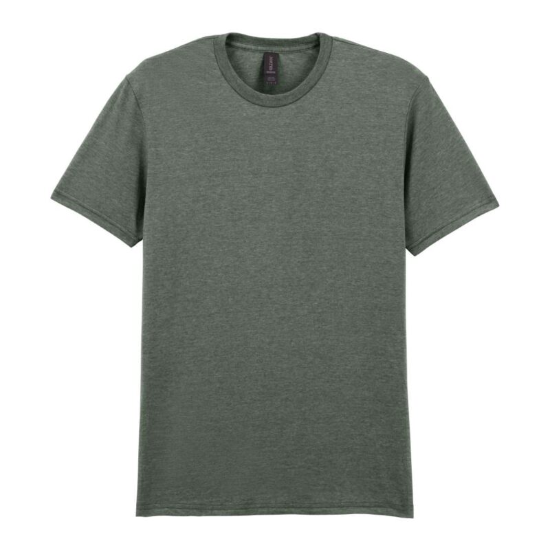 gi64000-heather_military_green-a1 Gildan SOFTSTYLE™ T-SHIRT ADULT - 35% Cotton/65% Polyester