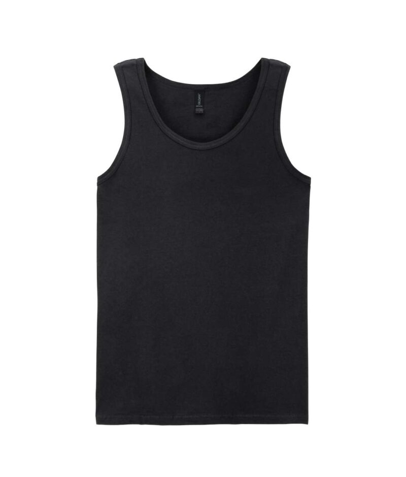 Gildan SOFTSTYLE™ ADULT TANK TOP - Μαύρο