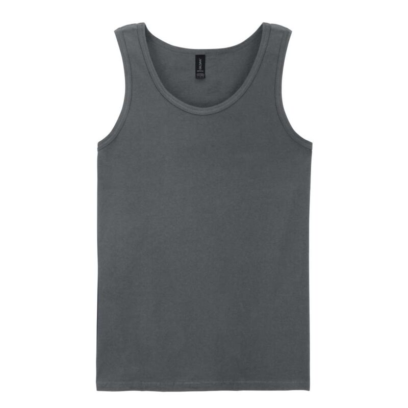 gi64200-charcoal-a2 Gildan SOFTSTYLE™ ADULT TANK TOP - Ανθρακί