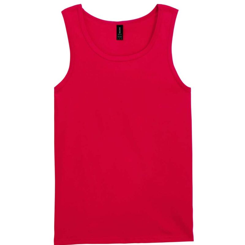 gi64200-red-a2 Gildan SOFTSTYLE™ ADULT TANK TOP - Κόκκινο