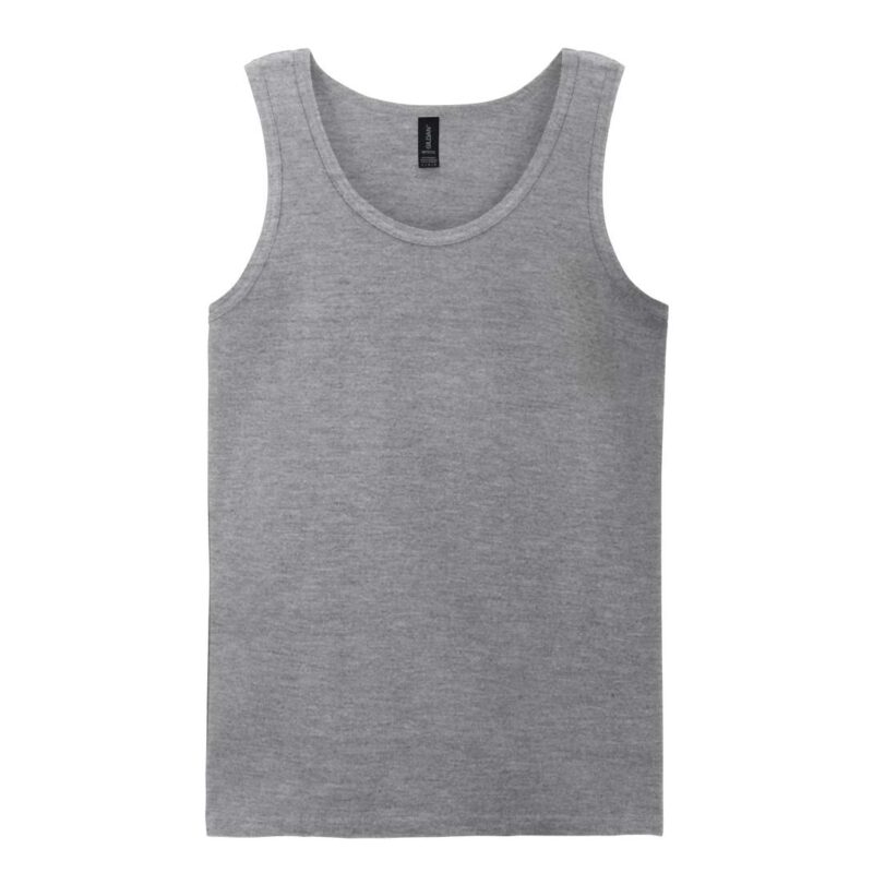 gi64200-rs_sport_grey-a2 Gildan SOFTSTYLE™ ADULT TANK TOP - 90% Cotton/10% Polyester