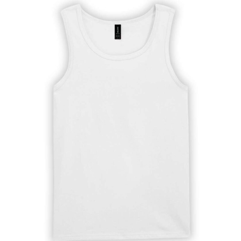 gi64200-white-a1 Gildan SOFTSTYLE™ ADULT TANK TOP - Λευκό