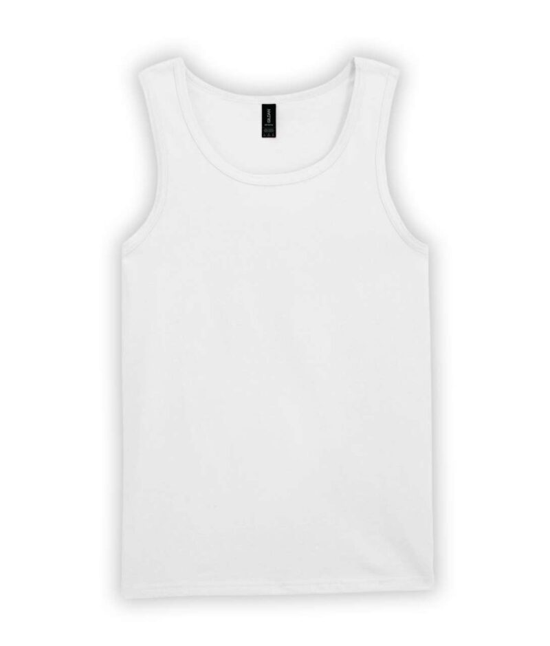 gi64200-white-a1 Gildan SOFTSTYLE™ ADULT TANK TOP - Λευκό