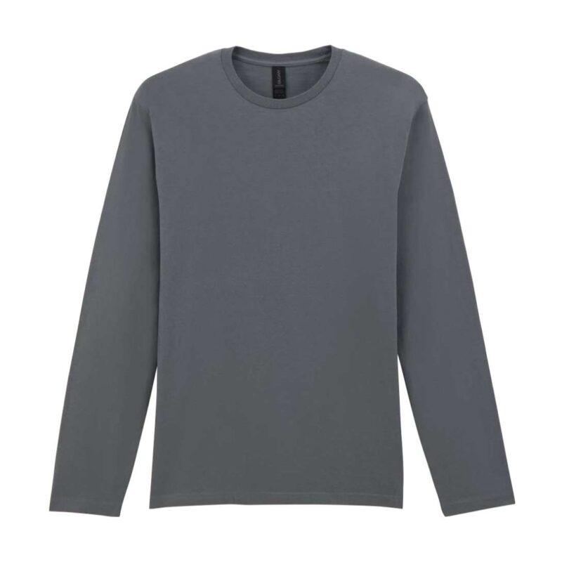 gi64400-charcoal-a2 Gildan SOFTSTYLE™ ADULT LONG SLEEVE T-SHIRT - Ανθρακί