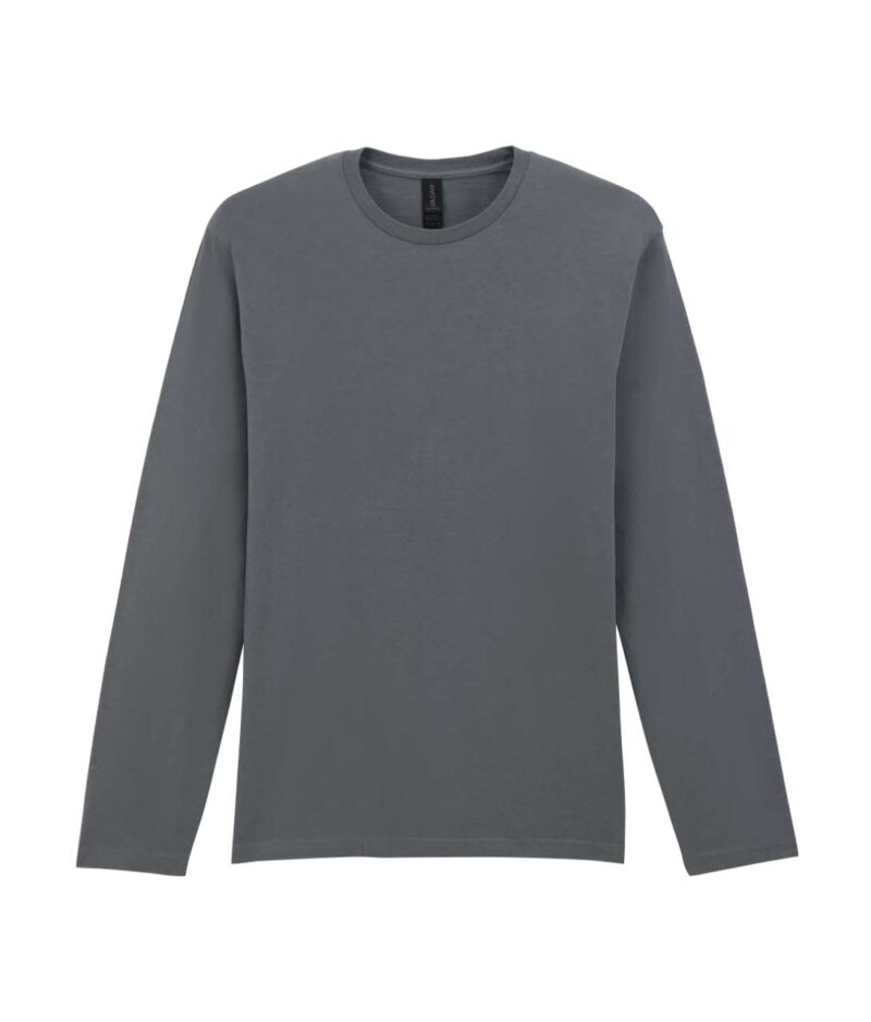 gi64400-charcoal-a2 Gildan SOFTSTYLE™ ADULT LONG SLEEVE T-SHIRT - Ανθρακί