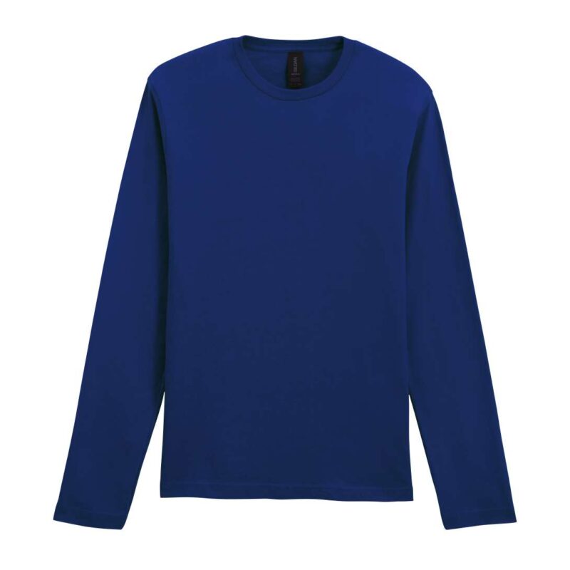 gi64400-navy-a2 Gildan SOFTSTYLE™ ADULT LONG SLEEVE T-SHIRT - Μπλε μαρίν