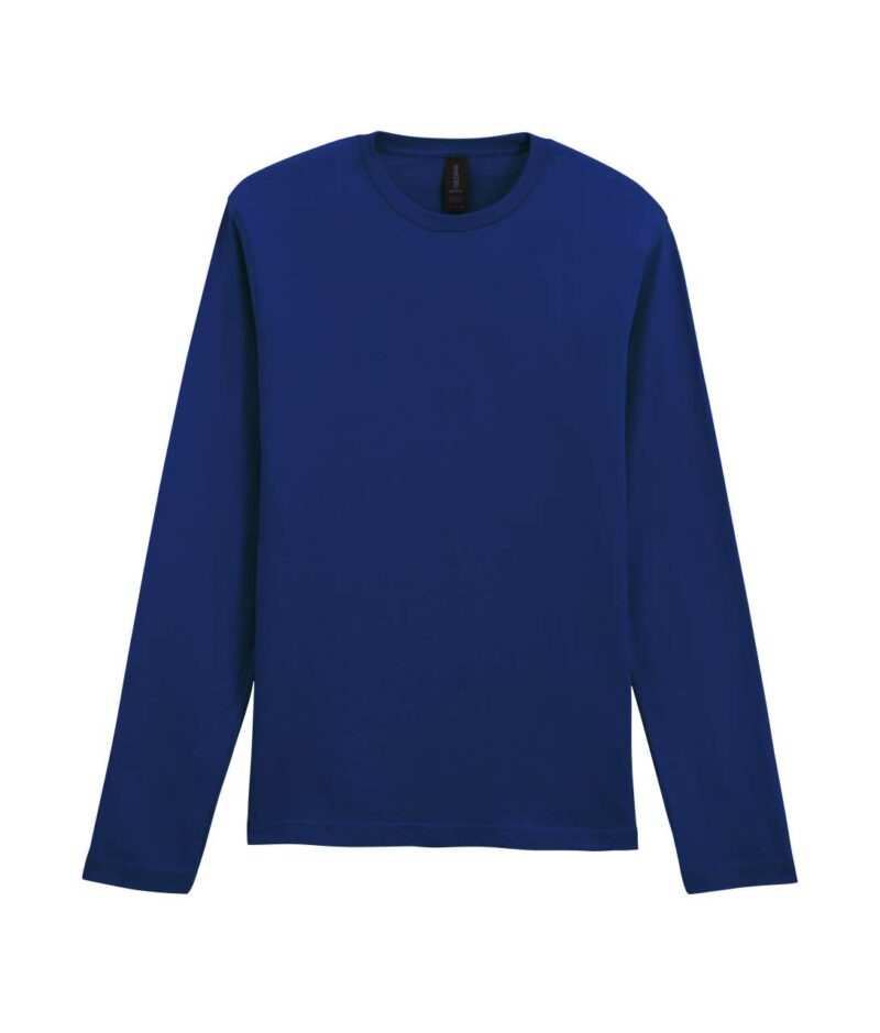 gi64400-navy-a2 Gildan SOFTSTYLE™ ADULT LONG SLEEVE T-SHIRT - Μπλε μαρίν
